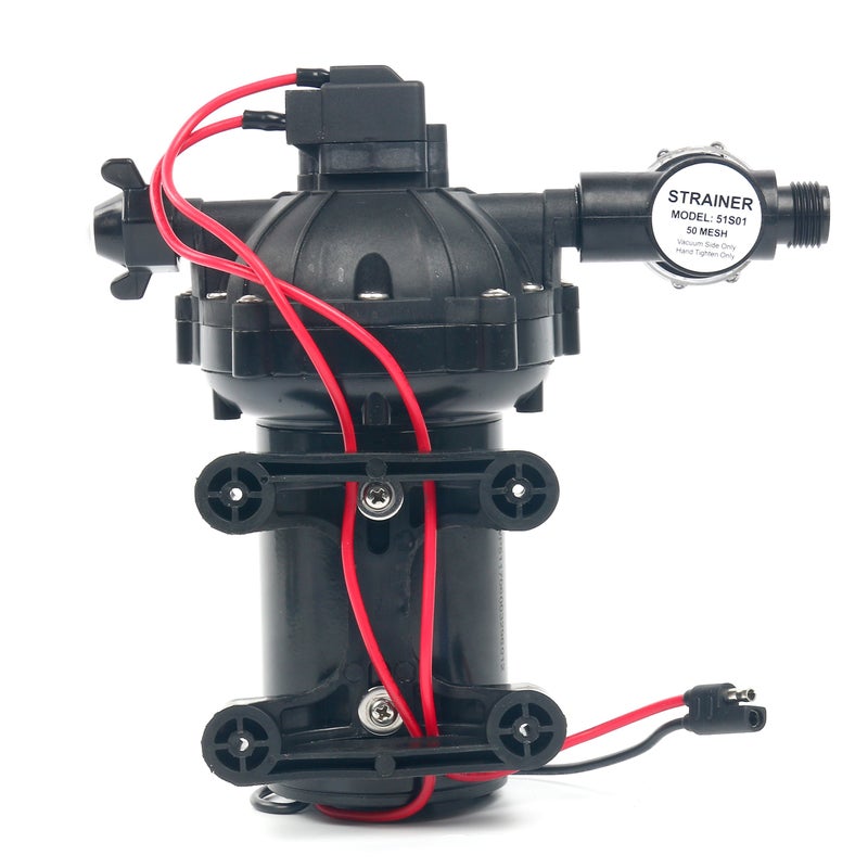 Amarine Made مجموعة مضخة غسيل سطح السفينة Amarine Made 70 PSI 12 فولت 5.0 جالون في الدقيقة لقافلة RV قارب يخت بحري - Image 5